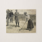 Puzzle Fille SUPÉRIEURE de golf (Horizontal)