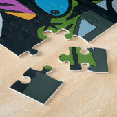 Puzzle Fille sur tablette 2 (Côté)