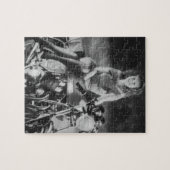 Puzzle Fille sur une moto (Horizontal)