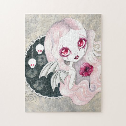 Puzzle Fille Vampire : "Arabella" (Vertical)