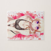 Puzzle Fille velue de bikini de cheveux blonds (Horizontal)