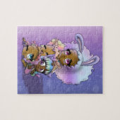 Puzzle Filles afro-américaines (Horizontal)