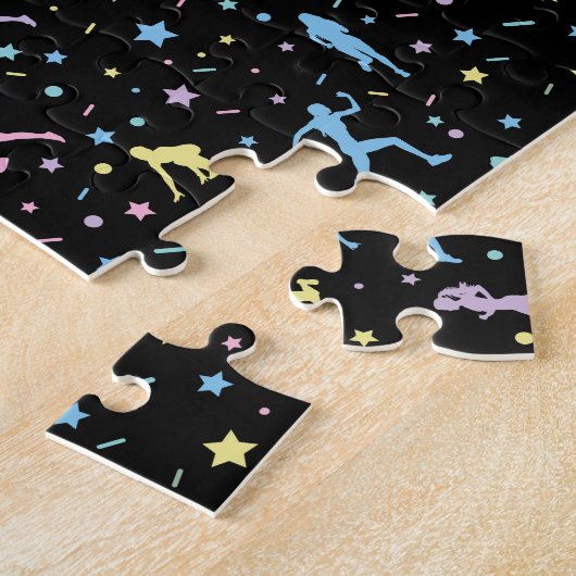 Puzzle Filles Cross Country, Terrain de piste, Marathon R (Côté)