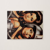 Puzzle Filles de motard rétro (Horizontal)