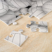 Puzzle filles garçons un tas de volley-ball (Côté)