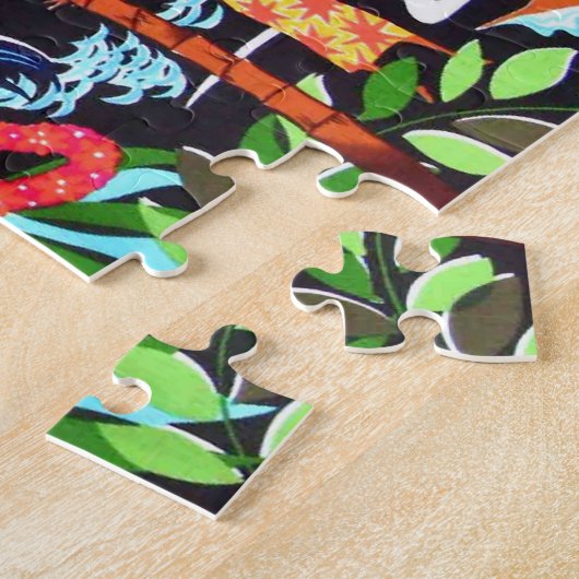 Puzzle Filles hawaïennes (Côté)