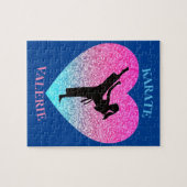 Puzzle Filles Karate Blue (Horizontal)