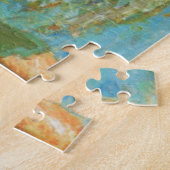 Puzzle Filles marchant dans l'eau sur une plage côtière (Côté)