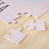 Puzzle Filles mignonne couchage Sloth avec nom Enfants (Côté)