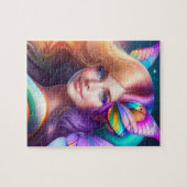 Puzzle Filles mignonnes Colorée Belle Fée (Horizontal)