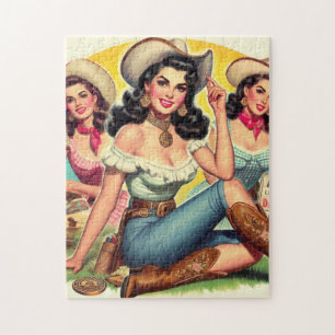 Puzzle Filles vintages