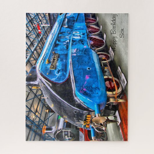 Puzzle Fils d'anniversaire. (Vertical)