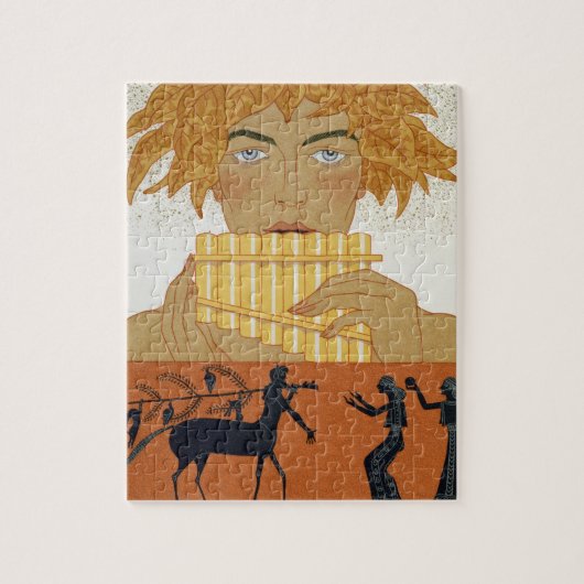 Puzzle Filtrez le joueur de pipeau, illustration de "Les (Vertical)