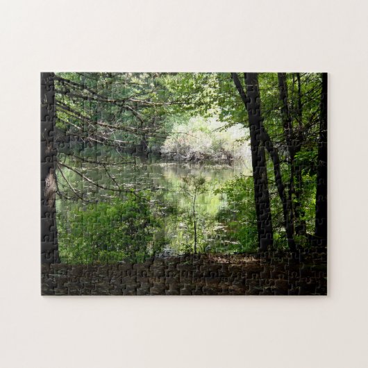 Puzzle Fin d'été à Walden Pond (Horizontal)