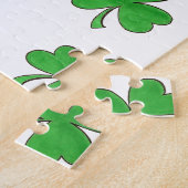 Puzzle Fin du Rainbow Shamrock Pot of Gold Lucky (Côté)