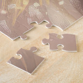 Puzzle Finnish Lapphund Dog Riding Motorcycle Christmas  (Côté)