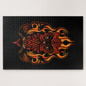 Puzzle Fire owl (Horizontal)