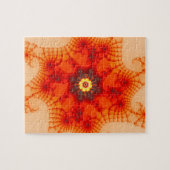Puzzle Fire Web - Art fractal (Horizontal)