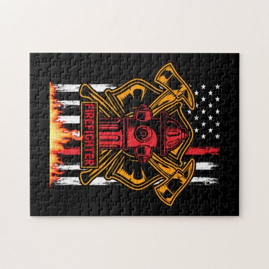 Puzzle Firefighter (Horizontal)