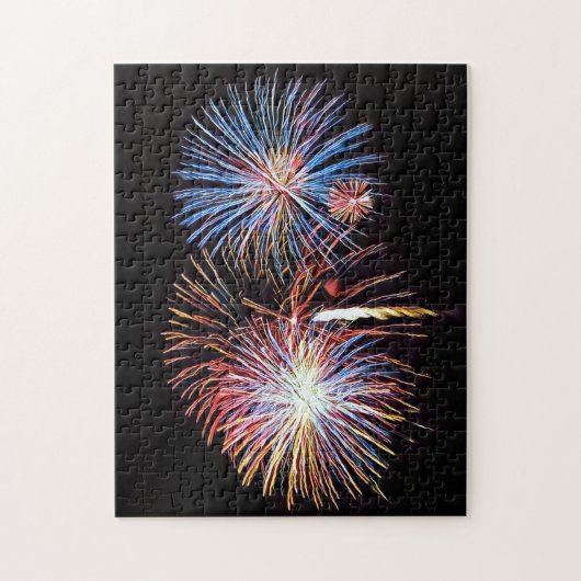 Puzzle Fireworks (Vertical)