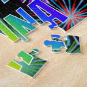 Puzzle First Name "JENNA", Fun "HAPPY BIRTHDAY" (Côté)