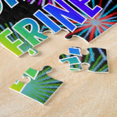 Puzzle First Name "KATHERINE", Fun "HAPPY BIRTHDAY" (Côté)