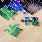 Puzzle First Name "RILEY", Fun "HAPPY BIRTHDAY" (Côté)