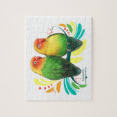 Puzzle Fischer Lovebirds (Vertical)