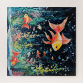 Puzzle Fish Dreamland, perfection aquarium, (Horizontal)