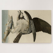 Puzzle Fish Hawk, Osprey, d'Audubon's Birds of America (Horizontal)