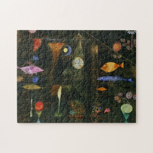 Puzzle Fish Magic, 1925 par Paul Klee (Horizontal)