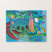 Puzzle Fish Monster (Horizontal)
