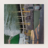 Puzzle Fish Town Michigan Cabine (Horizontal)
