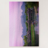 Puzzle Fisherman & Sunset - Paysages célèbres /Chine (Vertical)