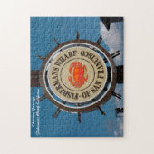 Puzzle Fisherman's Wharf California. voeux de Noël (Vertical)