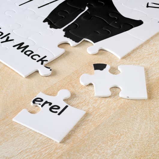 Puzzle Fishmonger propose un dessin Vicar Holy Mackerel (Côté)