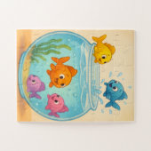 Puzzle Fishy Fiesta in the Bowl (Horizontal)