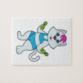 Puzzle Fitness Cat Dumbbell (Horizontal)