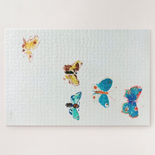 Puzzle Five Butterflies (Horizontal)