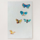 Puzzle Five Butterflies (Vertical)