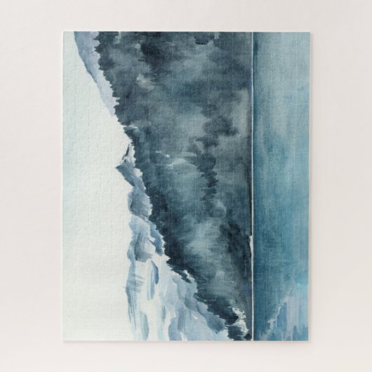 Puzzle Fjords d'hiver (Vertical)