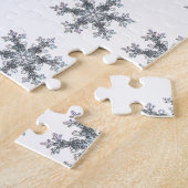 Puzzle Flacon de neige (Côté)