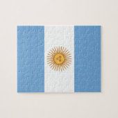Puzzle Flag of Argentina (Horizontal)