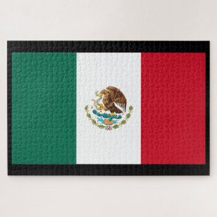 Puzzle Flag of Mexico