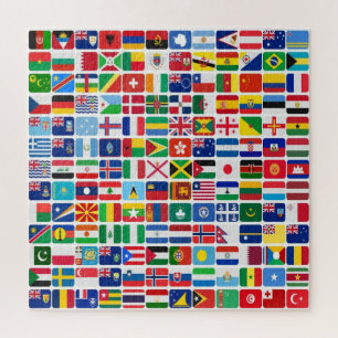 Puzzle Flags de la nation World All Countries