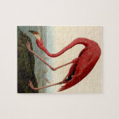 Puzzle Flamant rose américain Audubon (Horizontal)