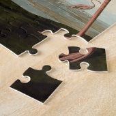 Puzzle Flamant rose américain Audubon (Côté)