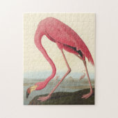 Puzzle Flamant rose américain ~ John James Audubon 11 x 1 (Vertical)