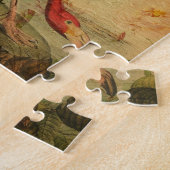 Puzzle Flamant rose Cartes Postale (Côté)