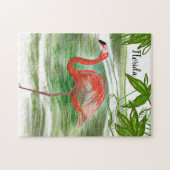 Puzzle Flamant rose Florida Art (Horizontal)